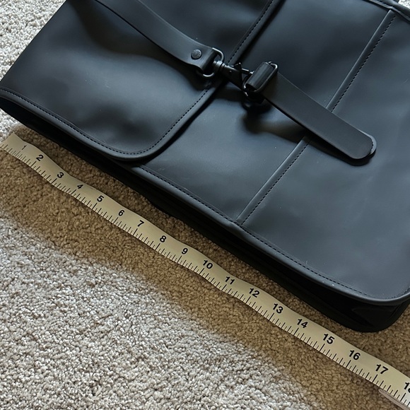 RAINS Black Backpack - Picture 7 of 7